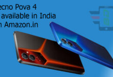 Photo of Tecno Pova 4 is available in India on Amazon.in